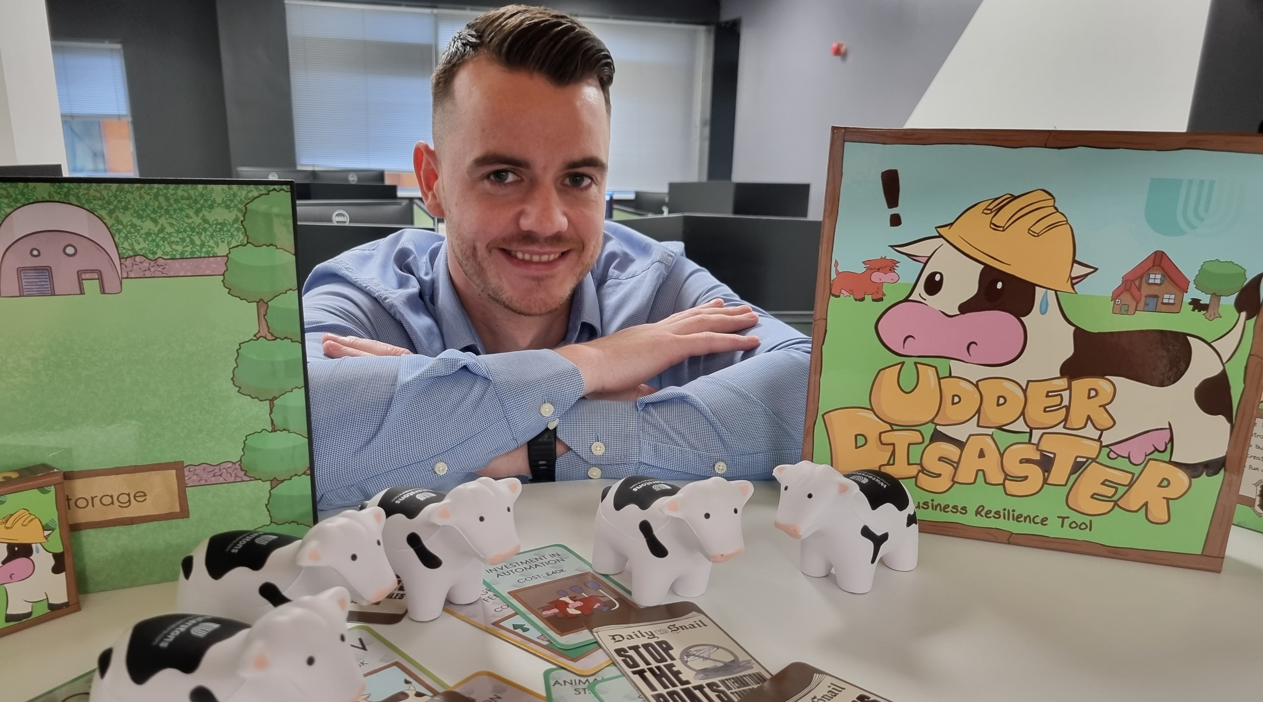 Craig Archdeacon with Udder Disaster
