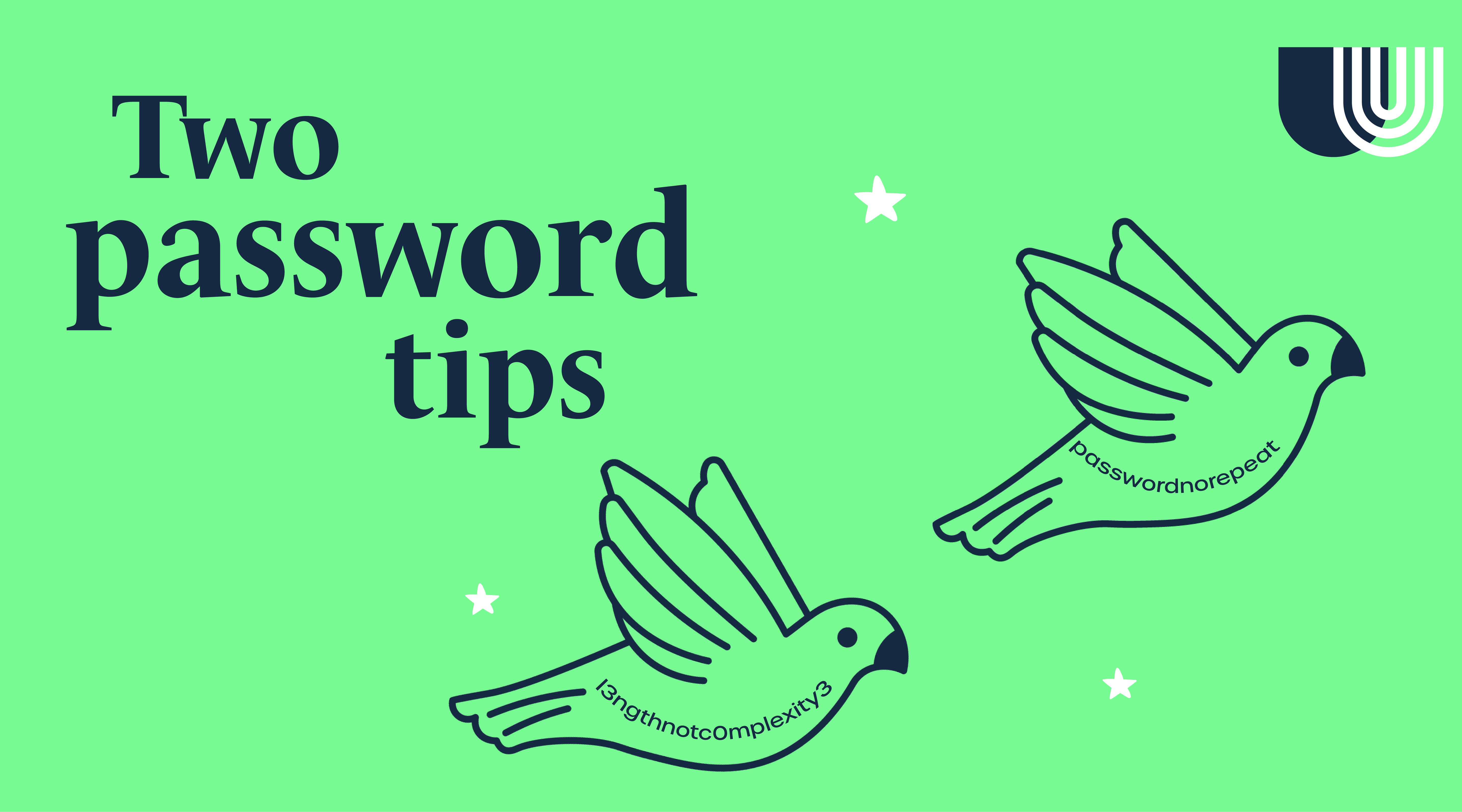 Two password tips